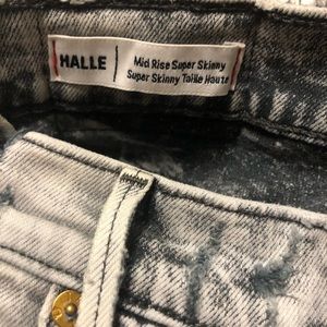 True religion acid wash jeans
